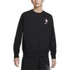 Nike Sweatshirts Men's Black Crew Neck Moderate HV1739-010