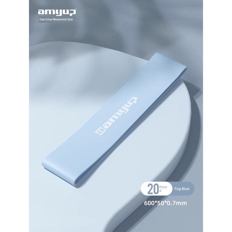 

Elastic Band Slimming Shoulder Training Men and Women Fitness Pull Strap Open Shoulder Hip Elastic Force Circle Resistance Band Yoga Stretch Belt Sky Blue elastic ring 20 pounds [calf training]]