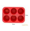 6 Cup Silicone Jumbo Muffin Pan Giant Silicone Cupcake Pan/Cups Deep Popover Pan Large Muffin Pans Baking Cheesecake Bites  D031