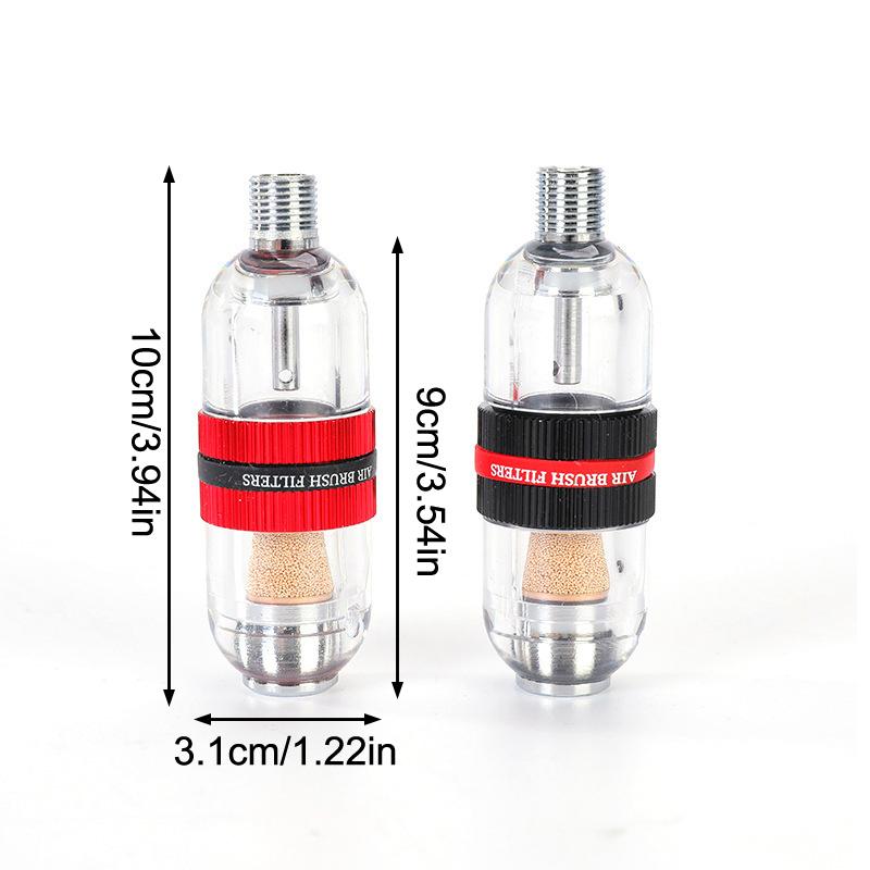Neuer Mini-Airbrush In-Line Wasserabscheider Öl-Wasser-Separator Luftfilter