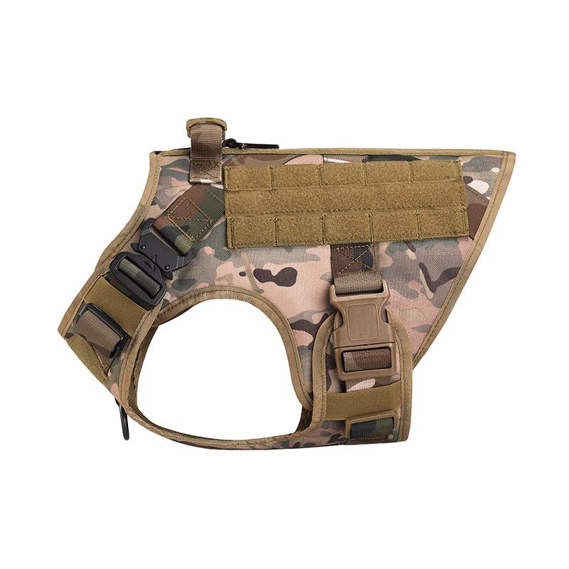 1000D Utomhus Taktisk MOLLE Hundväst för Promenader & Träning