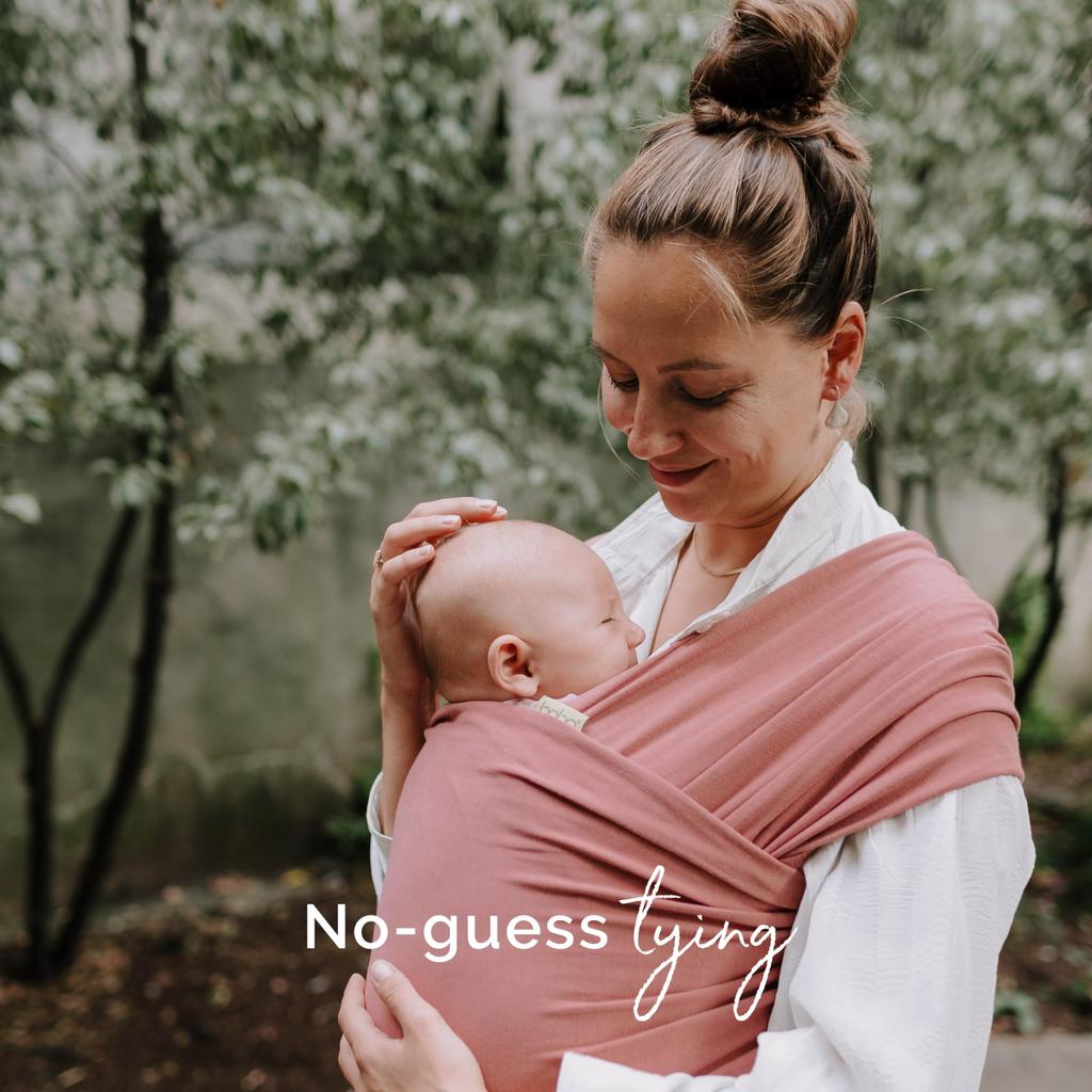 Boba Wrap Baby Carrier Authorized Distributor [Japanese Product] (Dusty Pink)