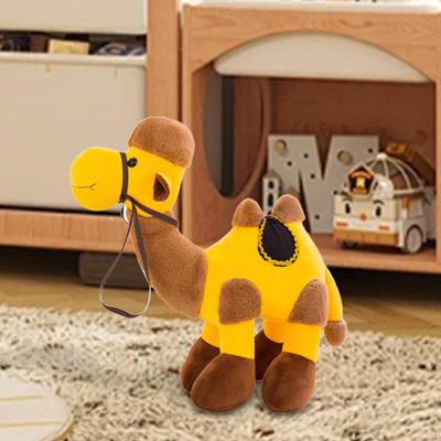 Desert Camel Plush Toy Hugging Sofa Ornaments Car Decorative Lovely Stuffed Figure