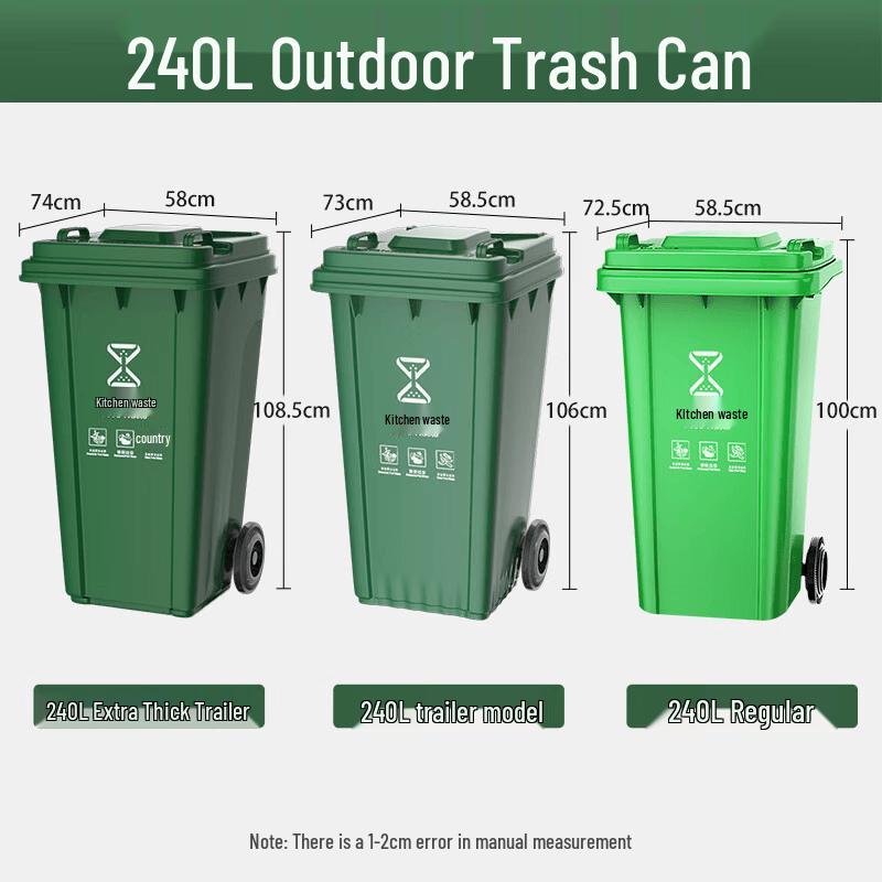 Supercloud 32L Outdoor Commercial Waste Bin