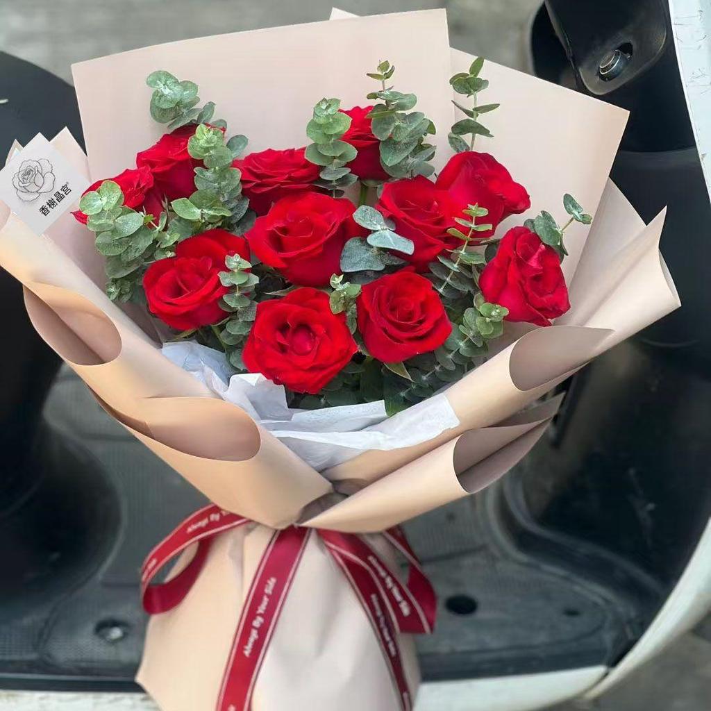 Soap Flower Bouquet for Valentine's, Qixi, Birthday, or Proposal - Perfect Gift for Wife, Best Friend, or Partner