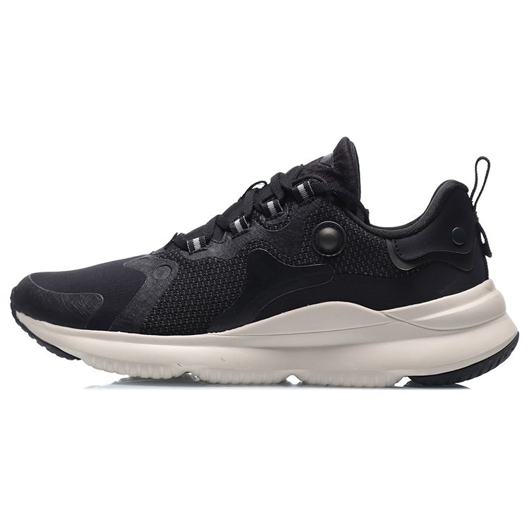 

Li-Ning Comfortable Low-Top Running Shoes Unisex Sneakers Black Gray AREQ023-1 43⅔