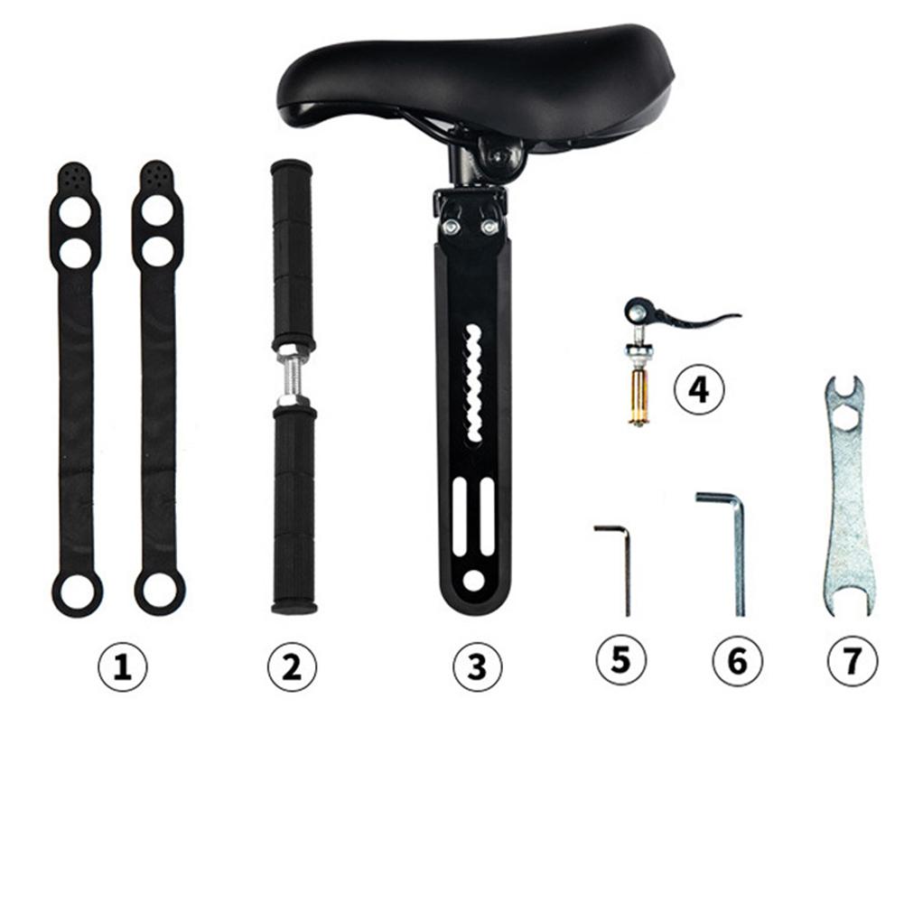 Bicycle Frame Children Saddle Front Frame Mount Seat Safety Handlebar
