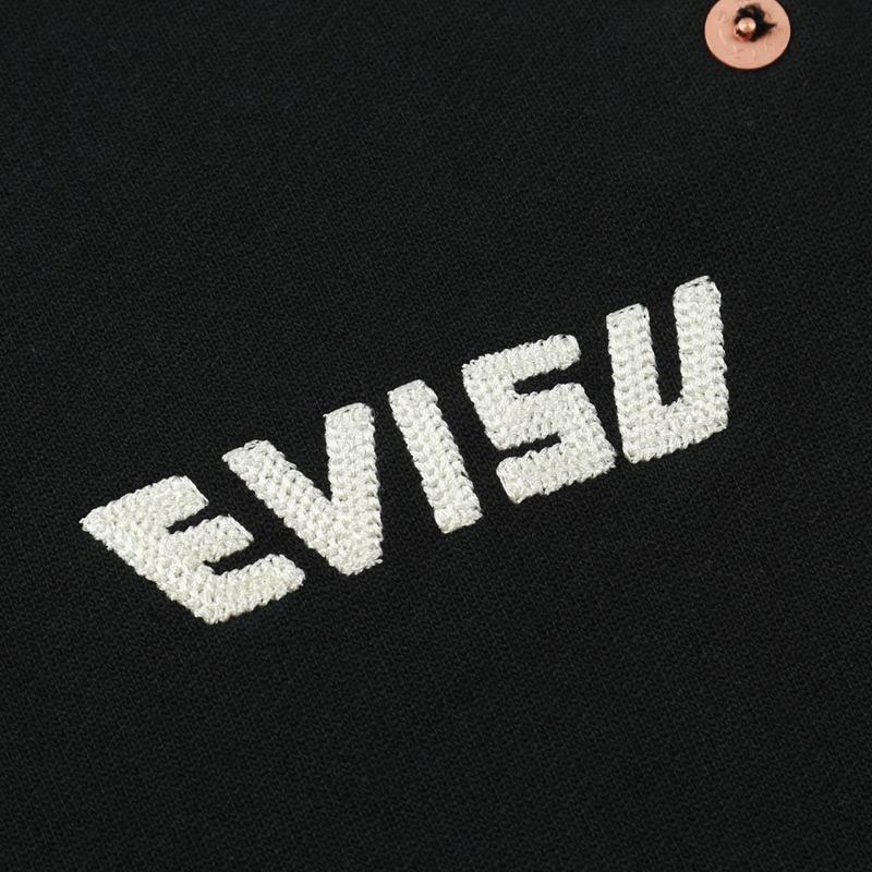 Evisu Pantaloncini Uomo Gamba Dritta con Logo Ricamato e Fantasia Animale 2ESHTM3ST563XXCT