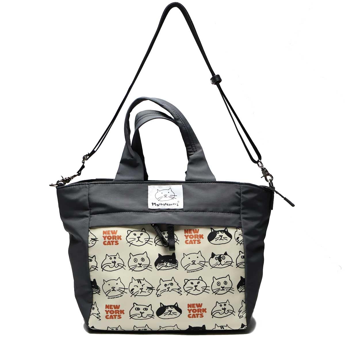 

Avenue Handbag Gray Manhattaner s 2-Way 71-2473 Women s