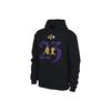 Nike Los Angeles Lakers LeBron James Αθλητικό Casual Πουλόβερ Φούτερ Ανδρικά Τοπ Μαύρο CU2932-010