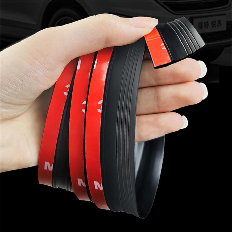 Suv Mpv Trunk Seal Strip 2 Meters Rubber Black White For Hatchback Tail Box Cover Gap Waterproof And Dustproof