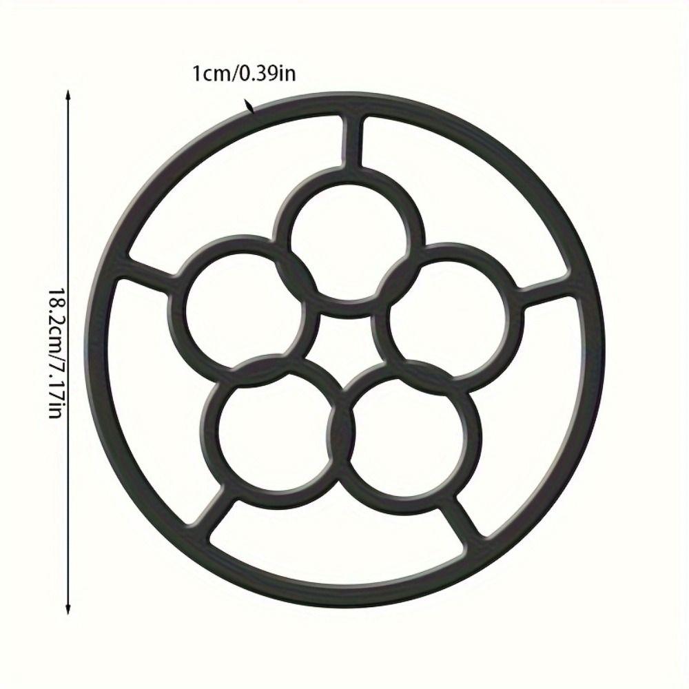 Cast Iron Milk Pot Anti-slip Shelf Durable Wok Stove Trivets Stove Accessories Pan Holder  Kitchen