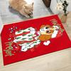 1Pc Paw Patrol Christmas Adventure Carpet Rug Soft Washable Antislip Home Living Room Sofa Mats Personalized Christmas Rug
