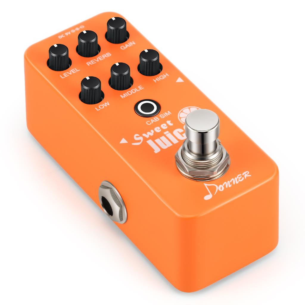 Buy Donner Sweet Juice Mini Electric Guitar Preamp Effect Pedal at