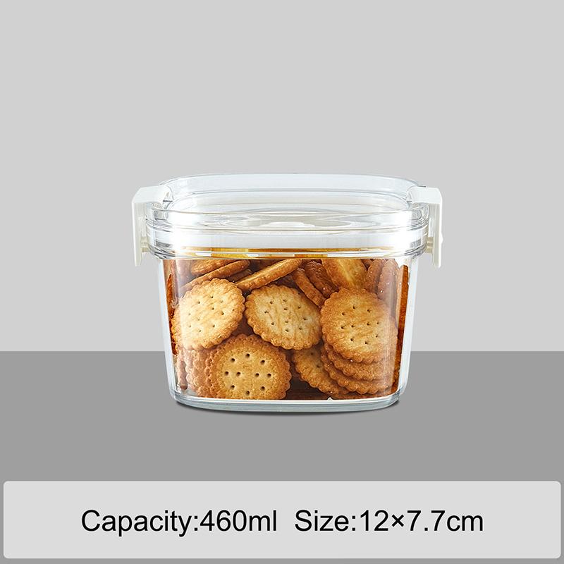 Plastic Vacuum Sealed Tank Electric Coffee Vacuum Container Kitchen Food Grains Candy Storage Box Fresh-Keeping Tea Canister