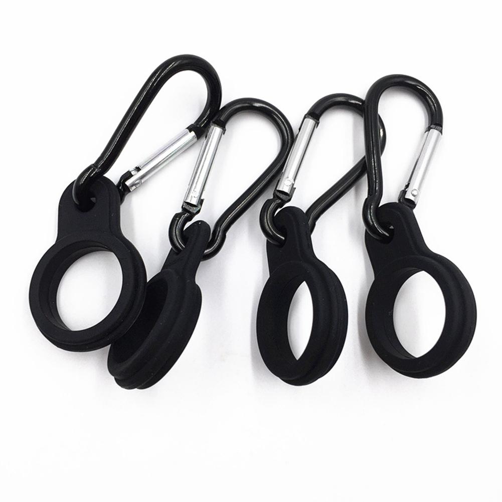 10-1PCS Outdoor Kettle Buckle Hook Silicone Water Bottle Holder Carabiner for Camping Travel Outdoor Camping Accessories
