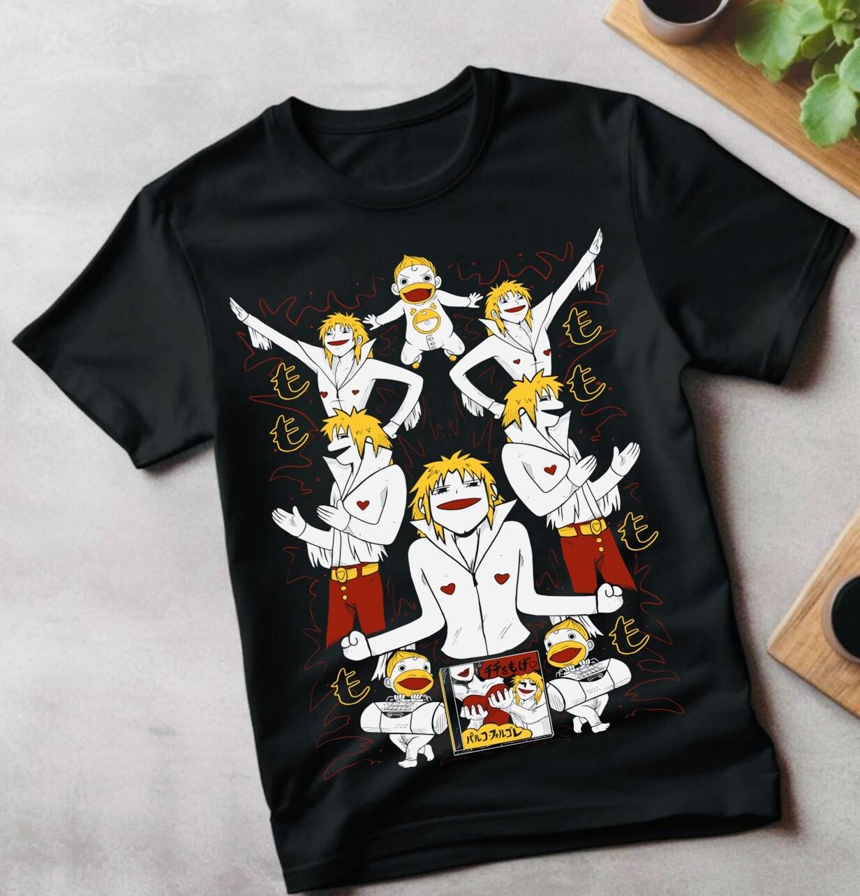 Zatch Bell Kanchomé Parco Folgore T-Shirt Mens Womens Tees Top Kawaii Anime Manga Shir All Size XL