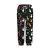 Women's casual fashion home Christmas print plush sweatpants