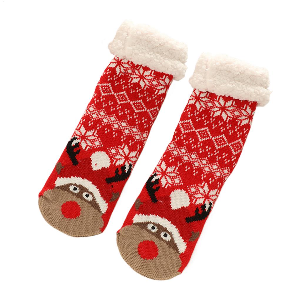 

Funny Animal Socks with Non-Slip Grip Warm Novelty Socks for Girls Boys Women as Christmas Birthday Gift Idea M