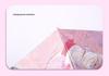 Automatic Black Glue Peony Sun & Rain Umbrella - Double-Layer Anti-UV, Oil Painting Design