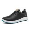 Waterproof Men’s Golf Shoes Lace-up Golf Training Sneakers Spikeless Golf Trainers Breathable Business Dress Shoes Casual Travel