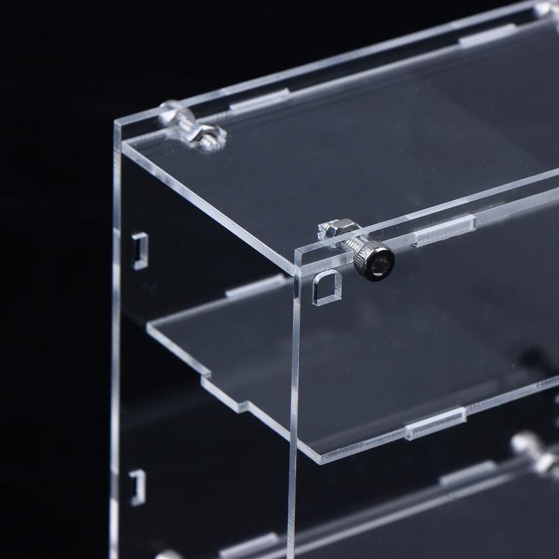 1/64 Model Cars Acrylic Display Case Fit For Mini Size Minigt Tomica Assembled Dust Proof Box Cabinet Toy Vehicles