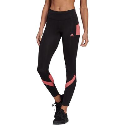 adidas Sports Lifestyle Series Comfortable Breathable Casual Sports Long Pants Women Bottoms Black Pink GR6938