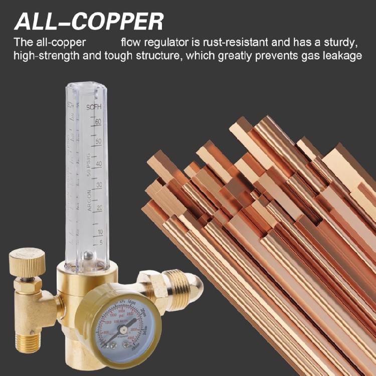 High Performances Flows Regulators for Industrial Welding Applications Construction with CGA 580 Heliums Argon Compatibility