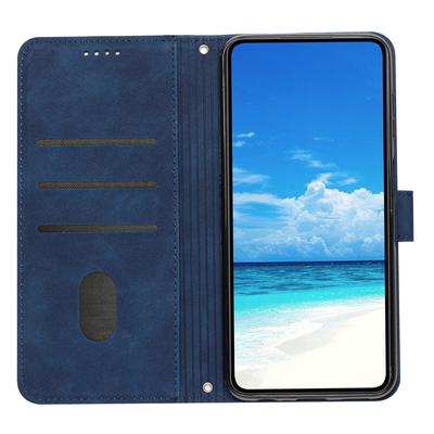 For TECNO Camon 20 4G/20 Pro 4G Leather Phone Case Stand Skin-Touch Imprinted Heart Wallet Cover
