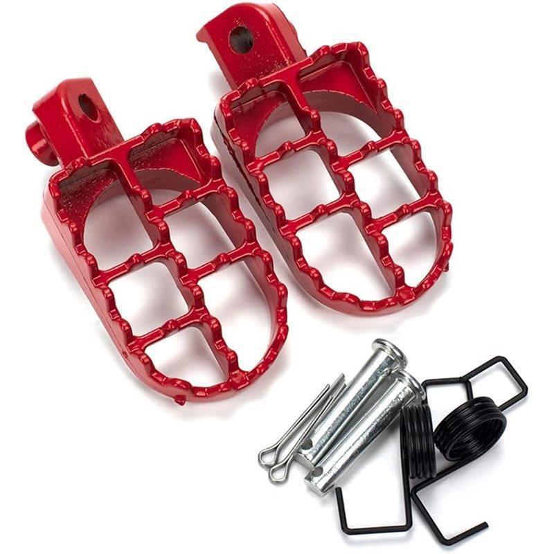 High-Quality Anti-Slip,Iron Foot Pedals, Universal Motorcycle,Beach Bike,Off-Road Vehicle 1Set