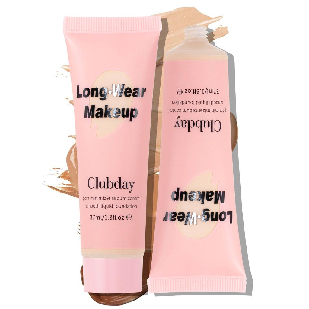 Clubday Foundation Concealer Lasting Makeup Matte Matte Natural Clear Hose Foundation