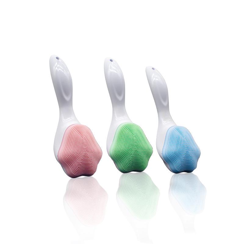 Cat Paw Silicone Facial Cleansing Brush - Gentle Exfoliating Massage Tool