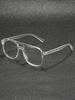 3PCS Classic Fashion Plastic Frame Women Clear Glasses For Men Daily Life Take Photo Eyeglasses Clothing Accessories.