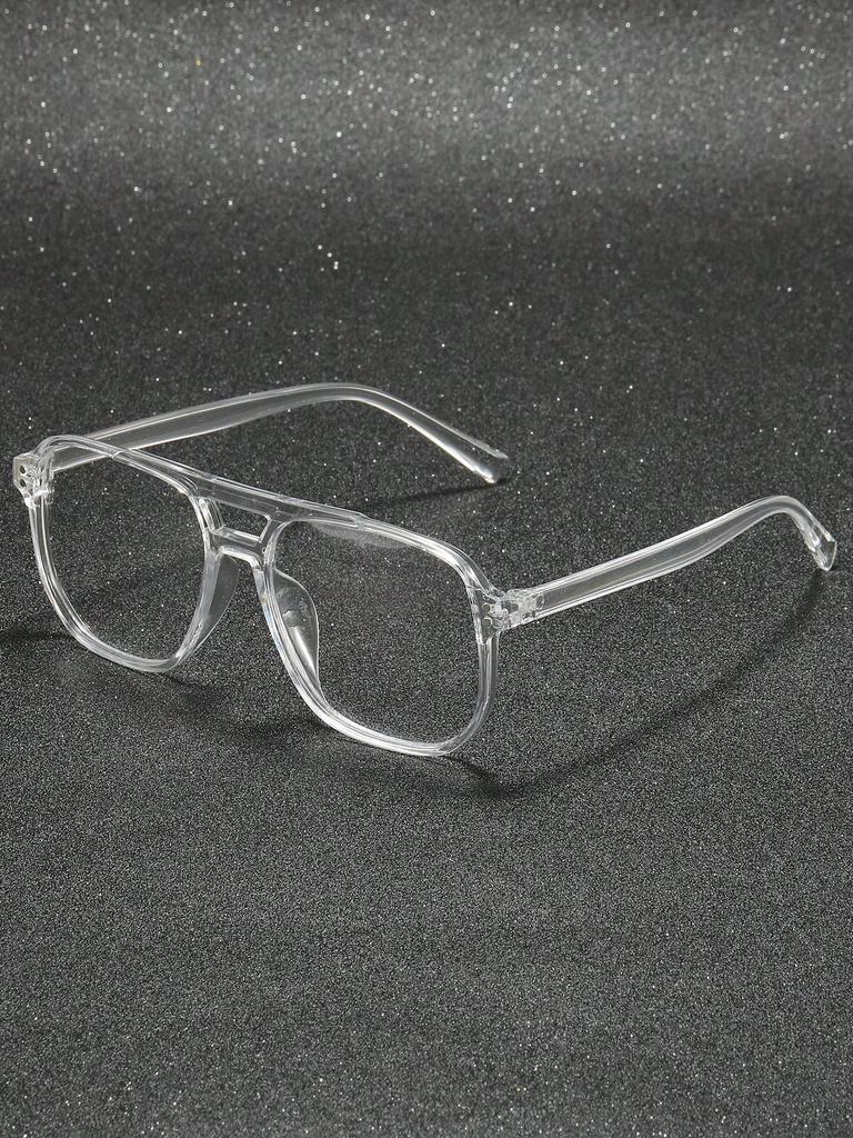 3PCS Classic Fashion Plastic Frame Women Clear Glasses For Men Daily Life Take Photo Eyeglasses Clothing Accessories.