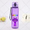 650ML Hot Game Sprunki Water Bottle Portable Children Outdoors Drinking Bottles Large Capacity Sport Fitness Water Cup Xmas Gift