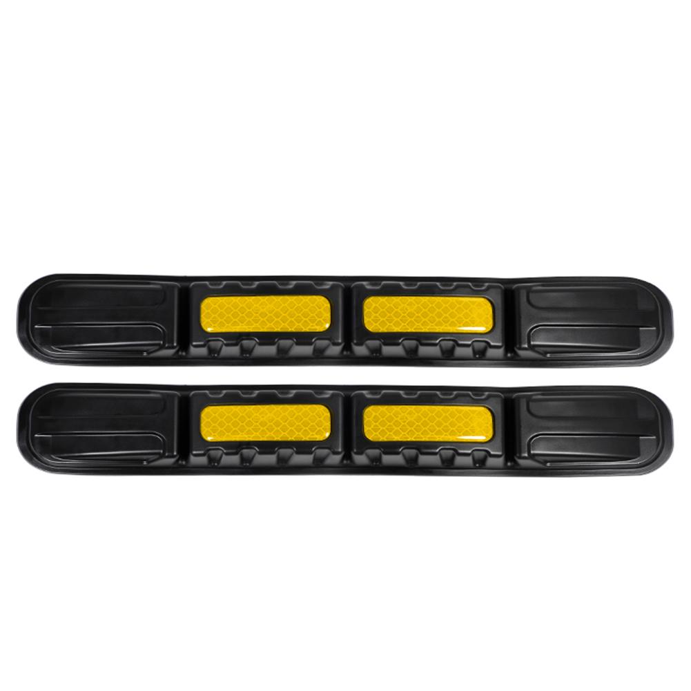 Black Adjustable Anti-Scratch Protection Stickers Auto Bumper Corner Anti-Collision Decoration Strips for Car Body Accessories