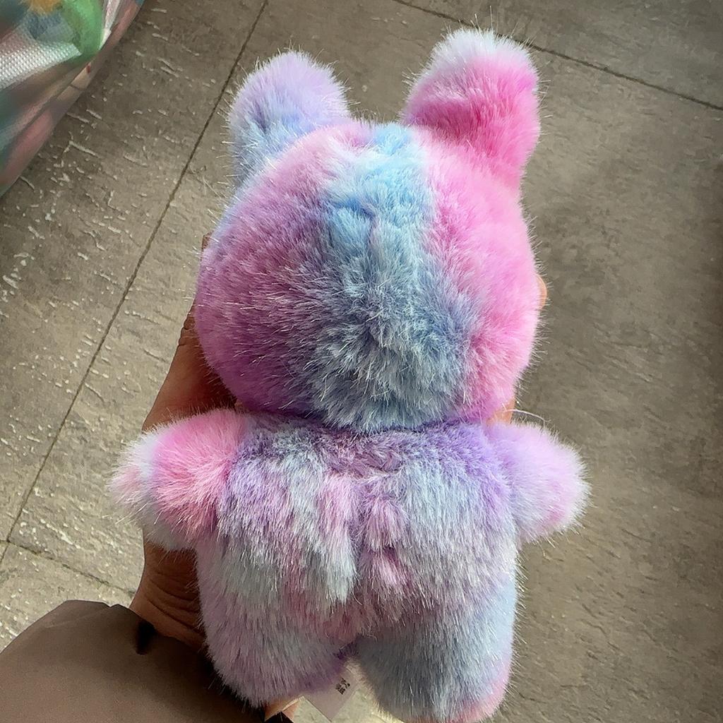 Doll Vinyl Face Plush Pendant Cute Keychain Internet Celebrity Trend Mini Doll Stall