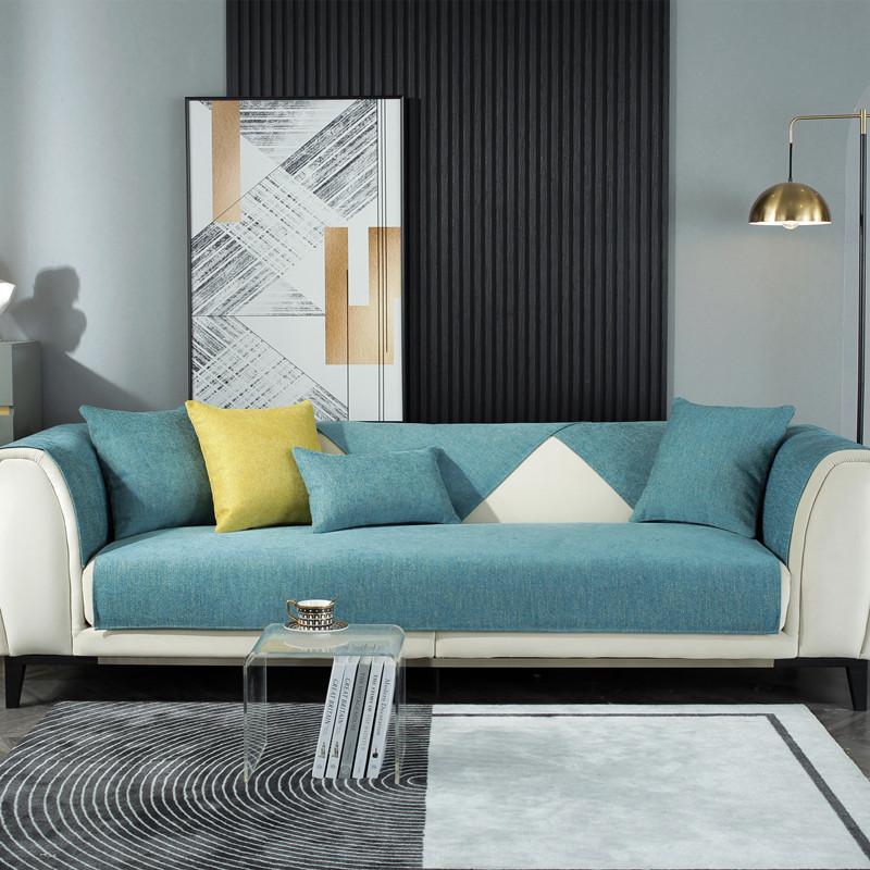 Чехол для диванной подушки All Seasons Chenille Jianya Multicolor Modern Simple Thin — фото 4