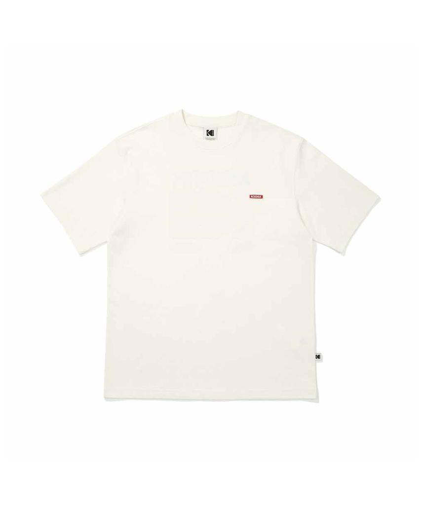 KODAK Breeze Pop Graphic Aerocool Short Sleeve T-Shirt Ivory