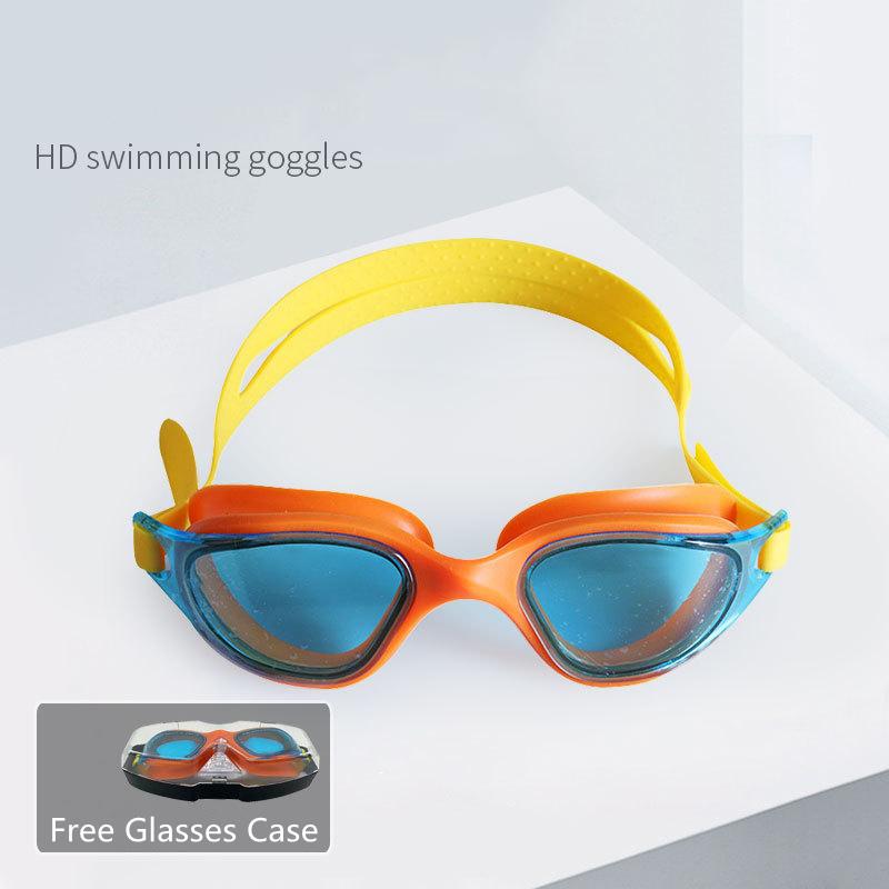 Professional Swimming Goggles Men Women Pool Glasses Anti-fog UV Protection Adjustable Swim Eyewear Waterproof Diving Glasses