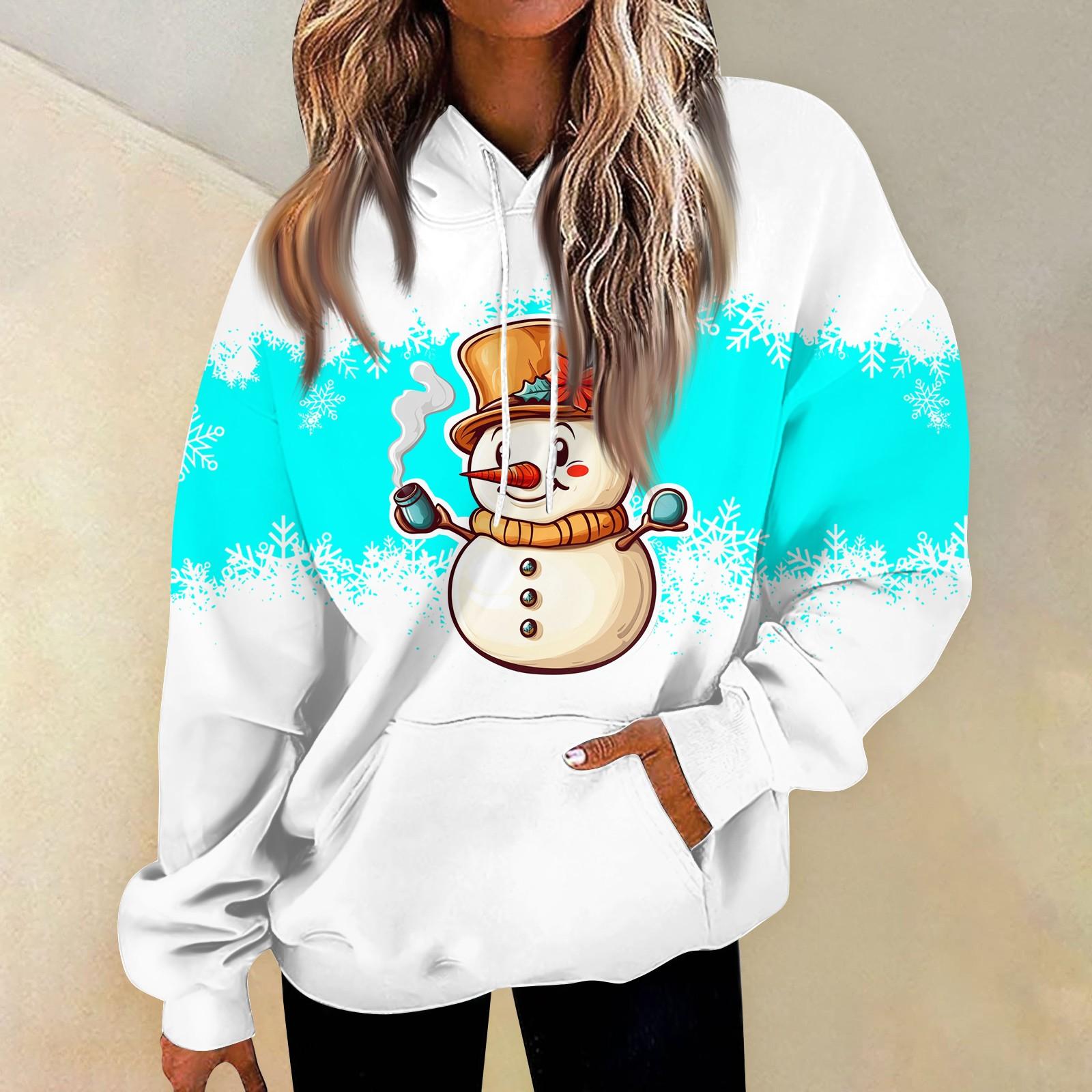 

Женские повседневные модные пуловеры с длинными рукавами и принтом, толстовки с капюшоном XXXL