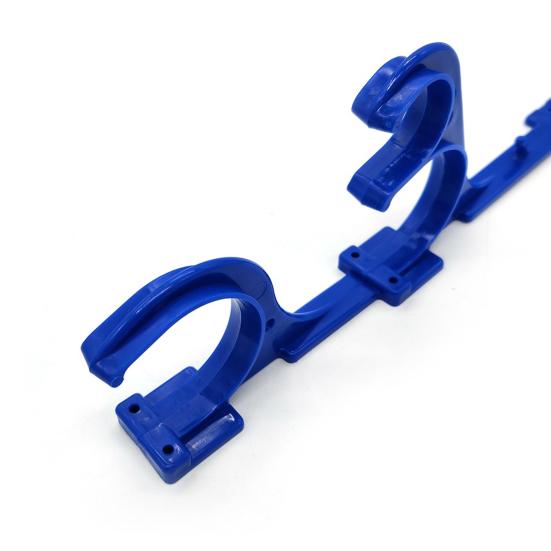 Pool Pole Hook Anti-Rust Easy Install Pool Pole Hanger Pool Accessories Holder for Pool Telescoping Pole Vacuum Hose Skimmer Brushes Garden Tools