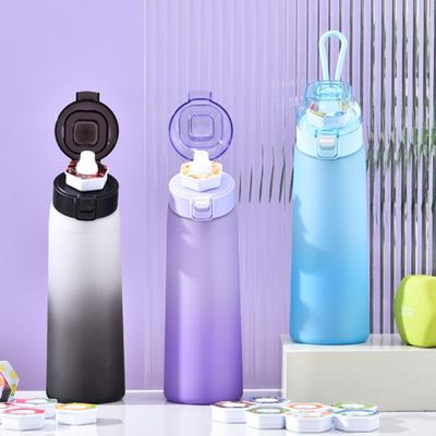 700ML Water Cup Air Up Water Bottle Flavour Capsules Fruit Fragrance Leak-proof Sports Drinking Cup for Outdoor Travel Hiking