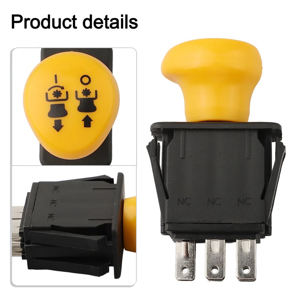 Durability Tested Switch Blade Clutch PTO Switch For Outdoor Equipment Plastic Material Easy Installation High Capacity