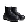 [Unisex] Refined Explorer Loafer Chelsea Boots - Black Ufs7125Leablk