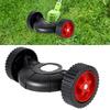 Mower Support Wheel Adjustable Cordless Trimmer Auxiliary Wheels Quick Change Trimmer Support Wheels Attachment