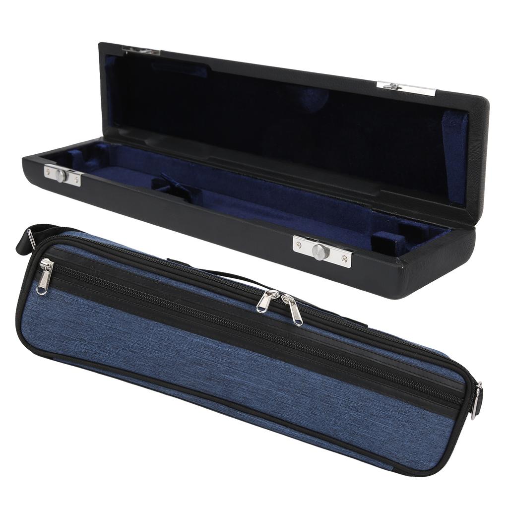 Flute Case Bag 16 Hole for Protect Cover Carry Artificial Leather Accessories