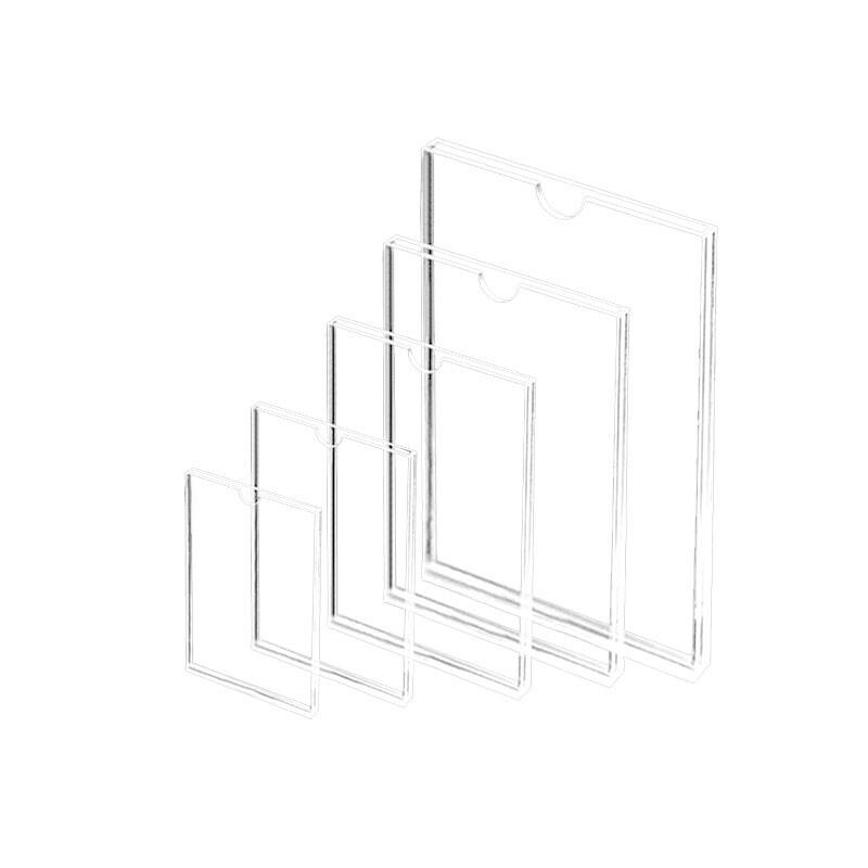 A3 Double-Layer Vertical Acrylic Display Stand