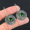 Chrome Diopside Gemstone 925 Sterling Silver Wife Dangle Drop Earrings Jewelry