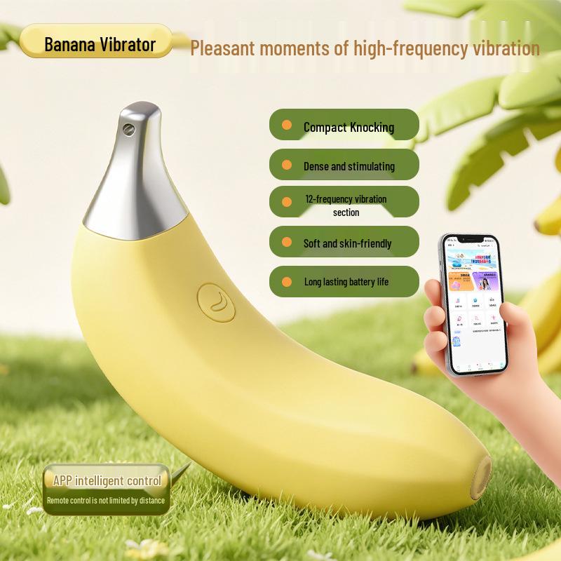 Chuchen Remote-Control Banana Clitoral Stimulator Vibrator
